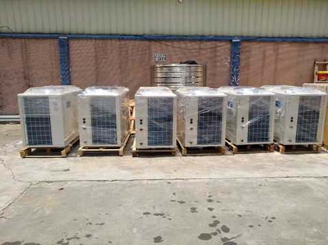 圆之能节能科技安装深圳冠旭电子公司的【空气能热水器工程】前奏